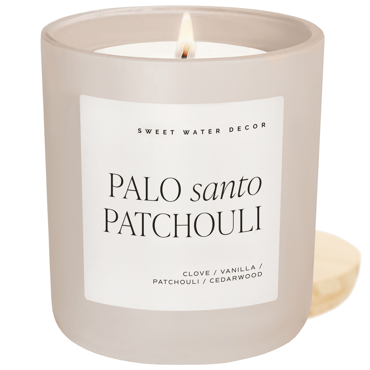 The 5Fs Candle Collection Palo Santo Patchouli soy candle