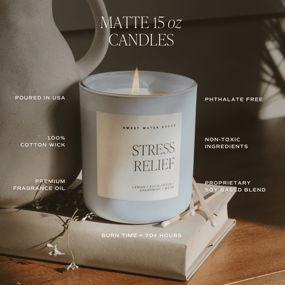 Salt & Sea Soy Candle – 15 oz