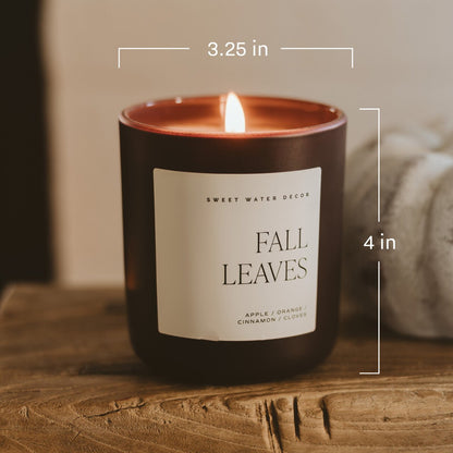 Driftwood & Mahogany Soy Candle – 15 oz